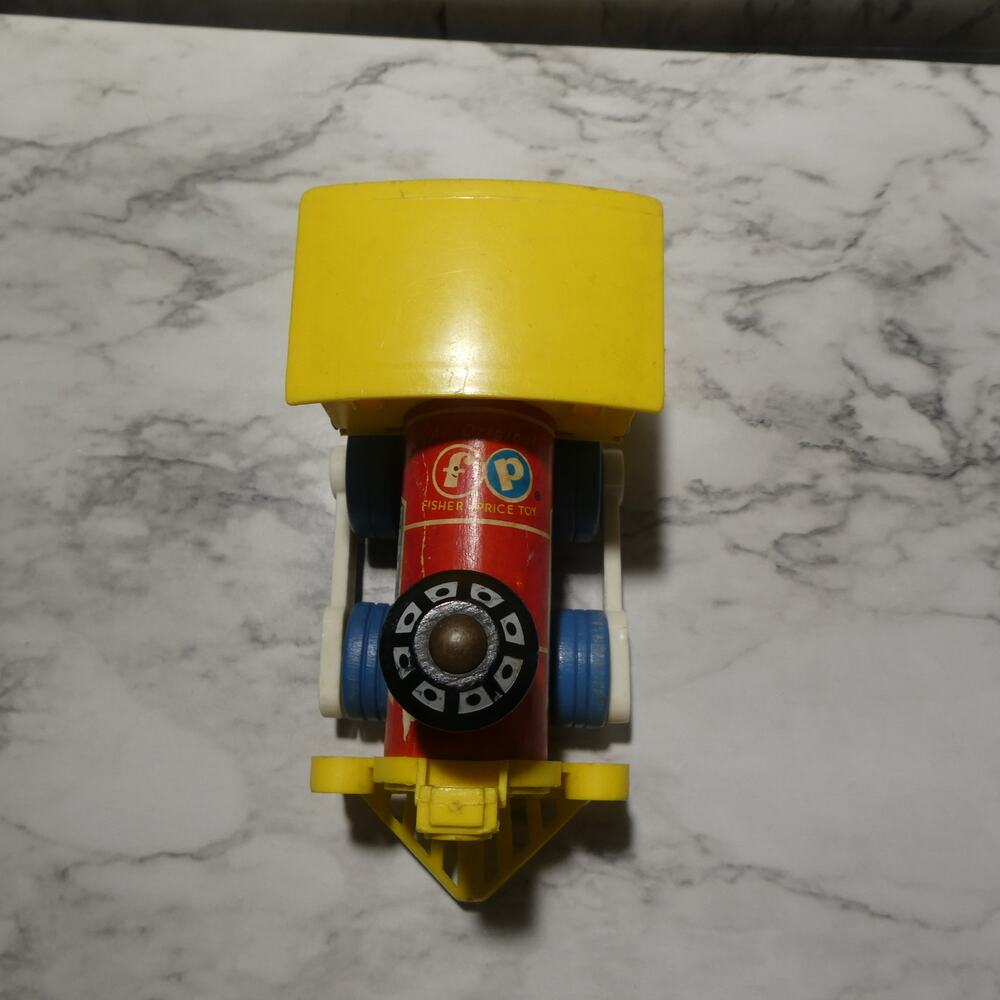 Vintage 1964 Fisher Price Wood Toot Toot‎ Train Locomotive - Picture 3 of 9